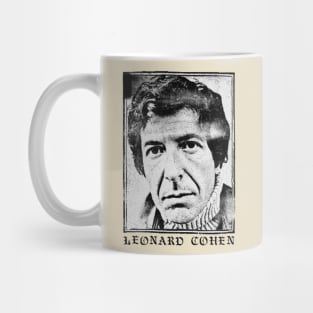 Leonard cohen/Aesthetic art for fans Mug